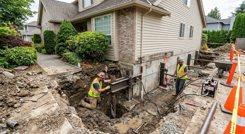 Foundation Repair in Branford, CT