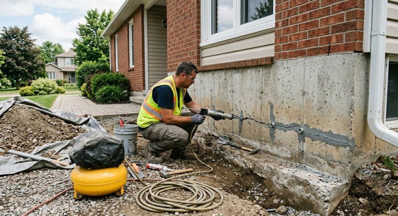 Basement Foundation Repair in Clinton, CT