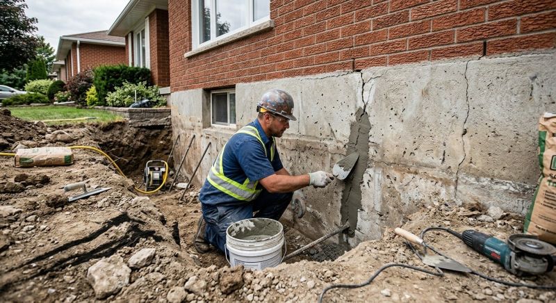 Basement Foundation Repair in Clinton, CT