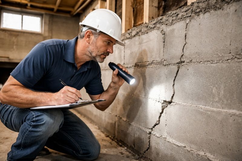 Basement Stabilization in Branford, CT