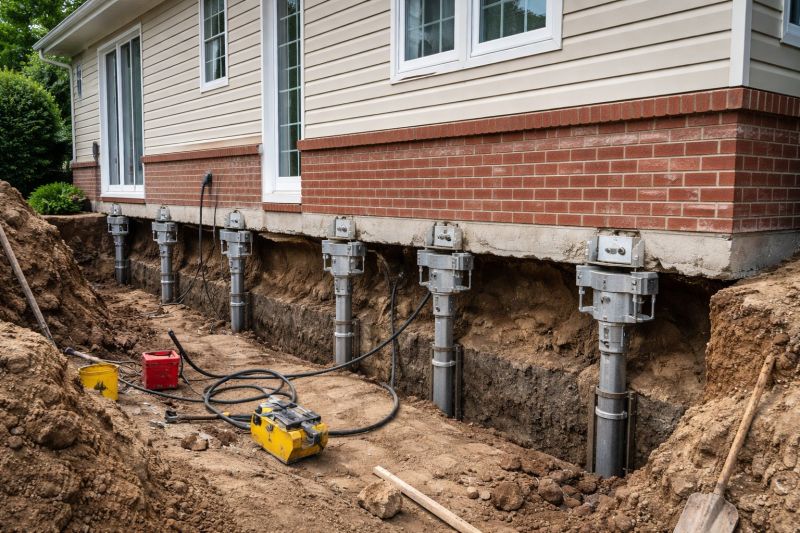 Basement Underpinning in Branford, CT