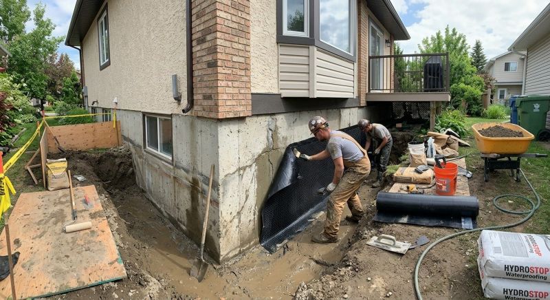 Building Foundation Repair in Branford, CT