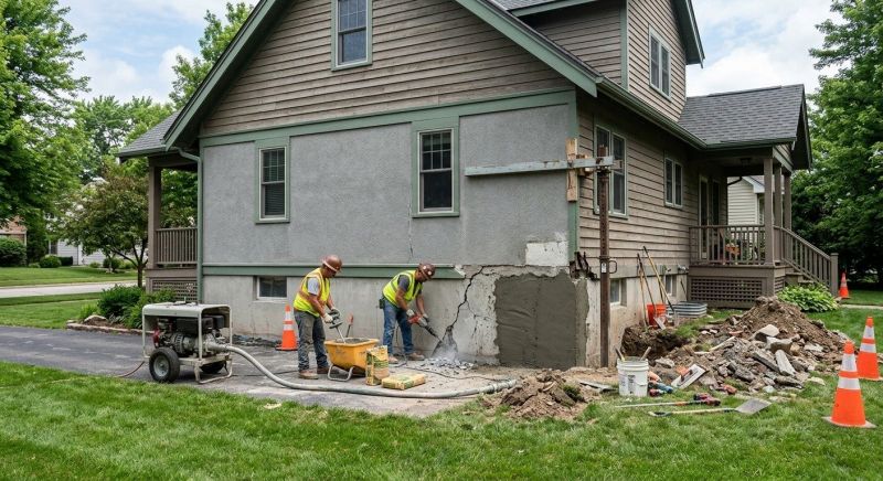 Building Foundation Repair in Middletown, CT
