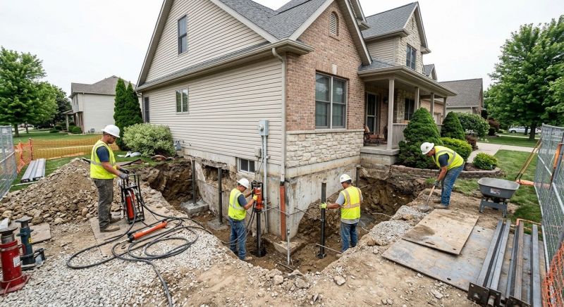 Building Foundation Repair in Shoreham, NY