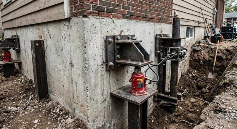 Concrete Foundation Leveling in Durham, CT