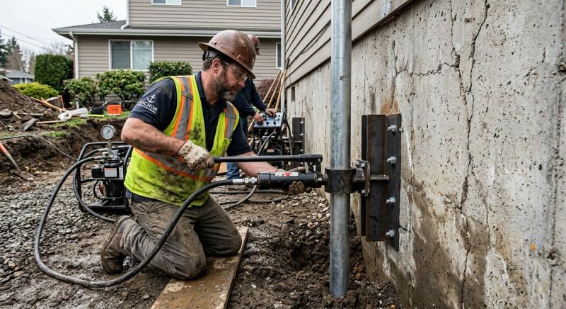 Concrete Foundation Leveling in Sound Beach, NY