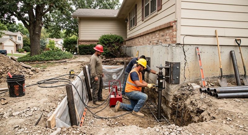 Concrete Foundation Repair in Sound Beach, NY