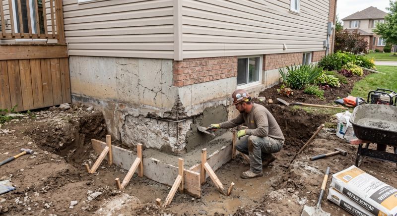 Concrete Foundation Repair in Stratford, CT