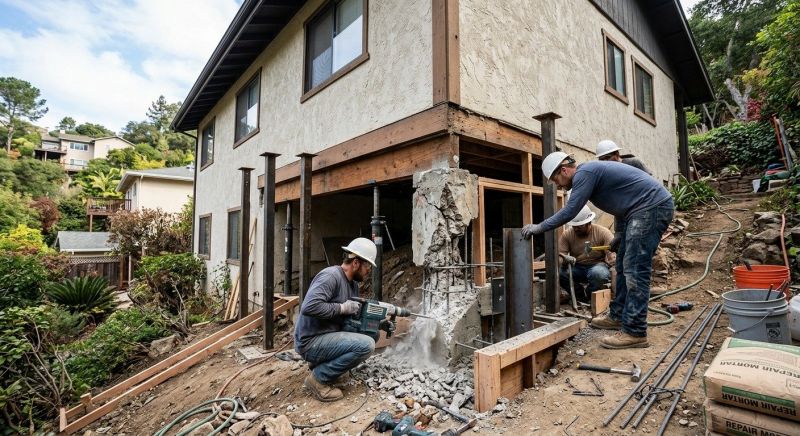 Concrete Foundation Repair in West Haven, CT