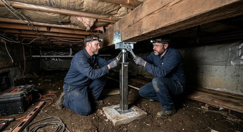 Crawlspace Foundation Repair in Westbrook, CT