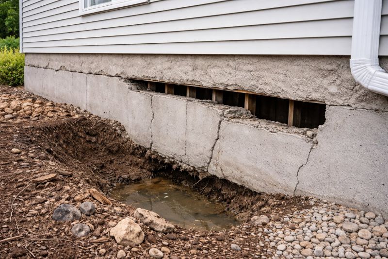 Foundation Damage Repair in Branford, CT