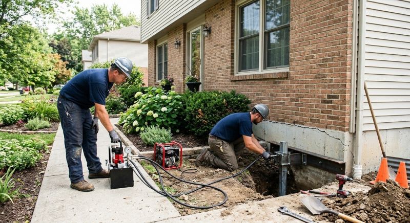 Foundation Jacking in Bridgeport, CT