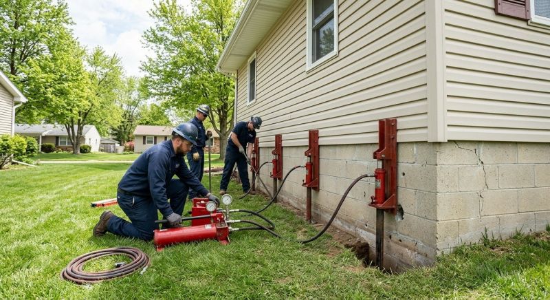 Foundation Jacking in Guilford, CT
