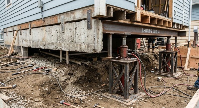 Foundation Jacking in Madison, CT