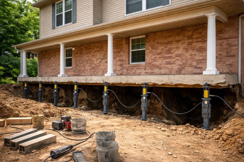 Foundation Jacking in Middlebury, CT