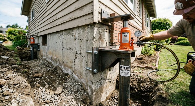 Foundation Lifting in Bridgeport, CT