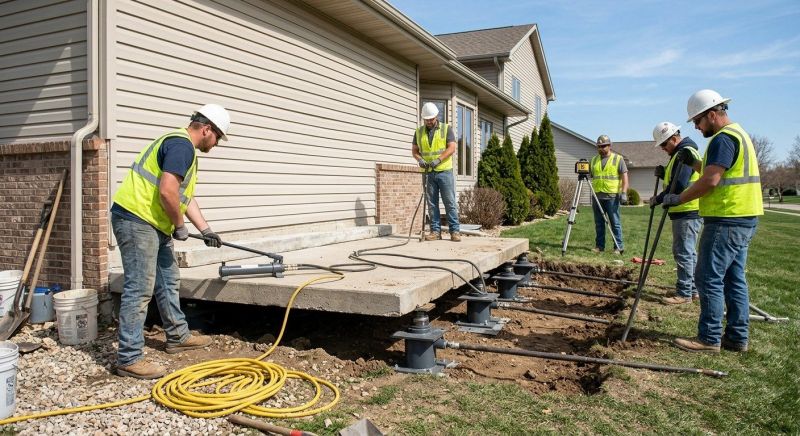 Foundation Lifting in Cheshire, CT