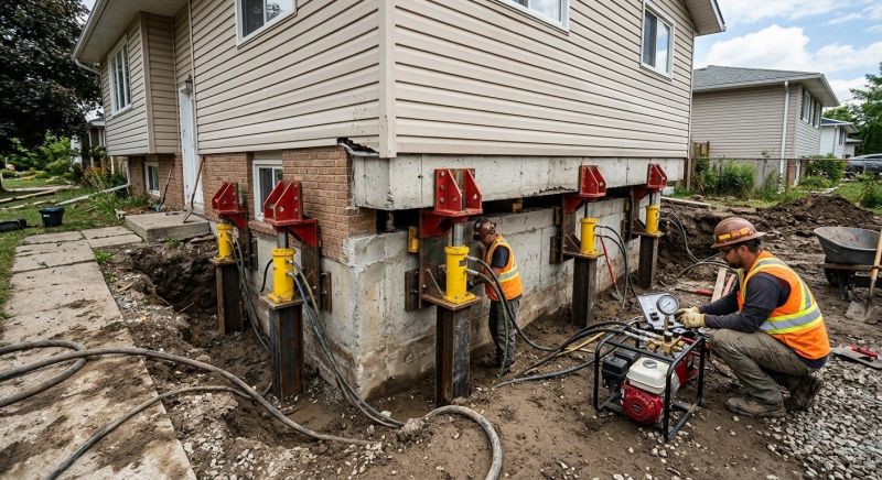 Foundation Lifting in Essex, CT