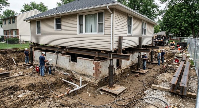 Foundation Raising in Guilford, CT