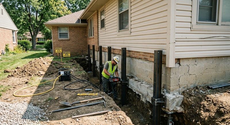 Foundation Renovation in Branford, CT