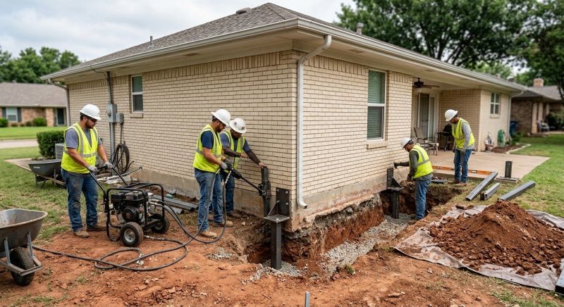 Foundation Stabilizing in Bethany, CT