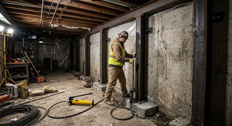 Foundation Stabilizing in Easton, CT