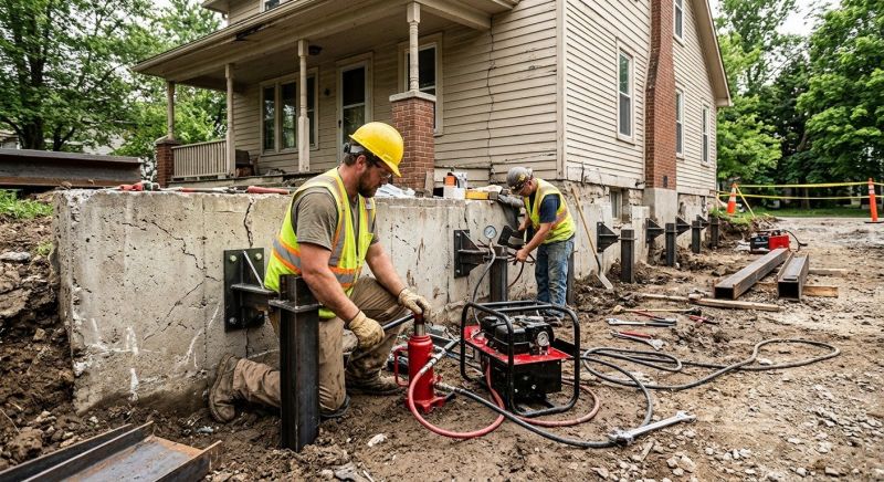 Foundation Stabilizing in Guilford, CT