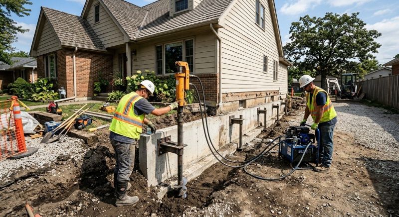 Foundation Stabilizing in New Haven County, CT