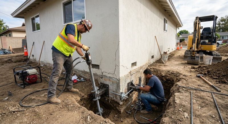 Foundation Stabilizing in Old Saybrook, CT