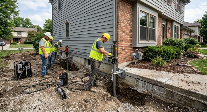 Foundation Stabilizing in Old Saybrook, CT