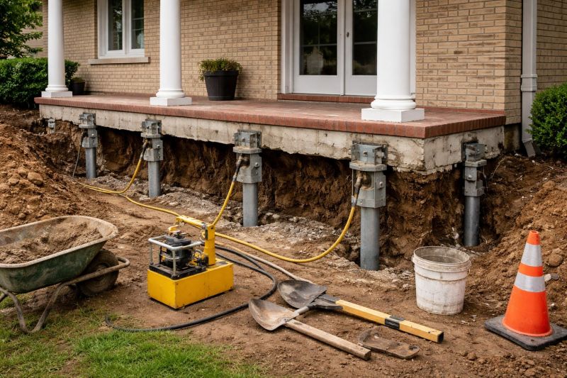 Foundation Stabilizing in Orange, CT