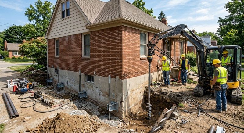 Foundation Stabilizing in Stratford, CT