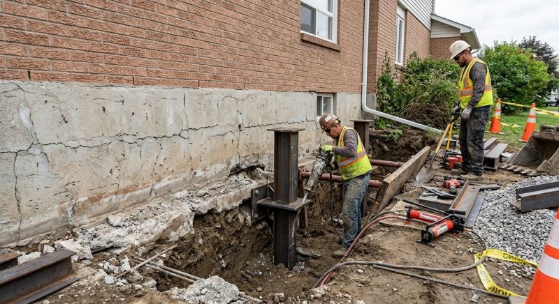Foundation Structural Repair in Middletown, CT