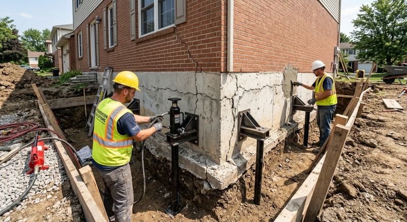 Foundation Structural Repair in Oxford, CT