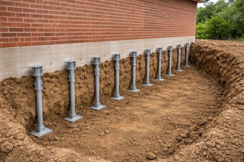Helical Pile Installation in Branford, CT