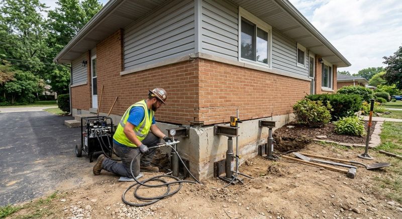Home Foundation Leveling in Madison, CT