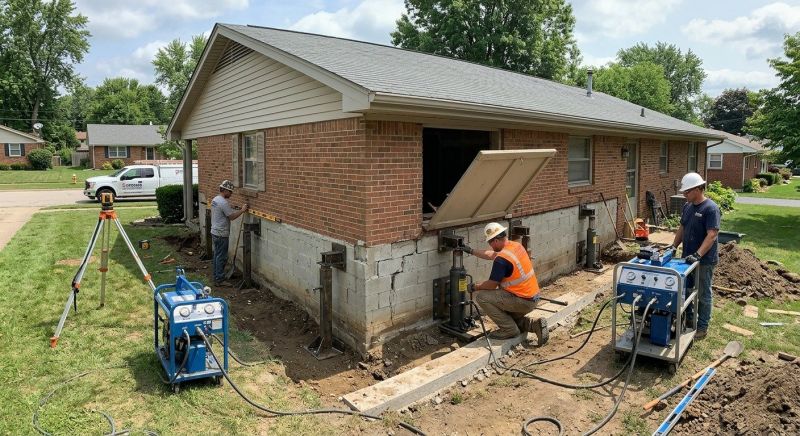 Home Foundation Leveling in Trumbull, CT