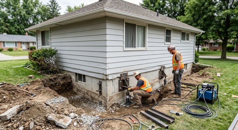 Home Foundation Repair in Durham, CT