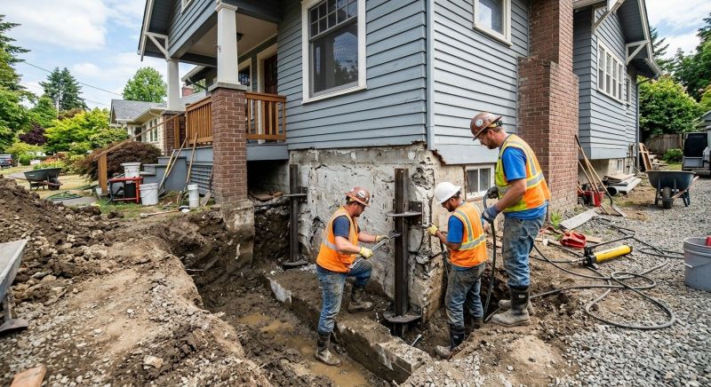 Home Foundation Repair in Monroe, CT