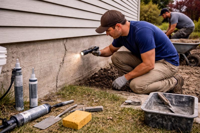 Home Foundation Repair in Westbrook, CT