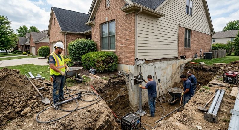 House Foundation Repair in Monroe, CT