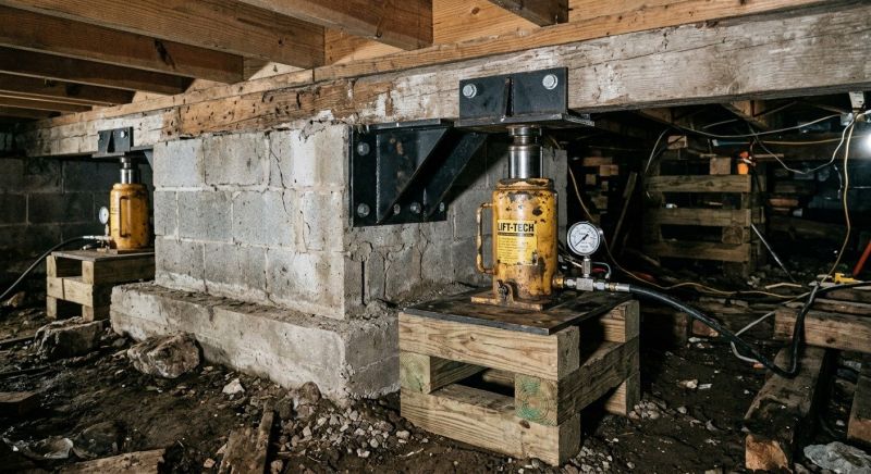 House Leveling in Essex, CT