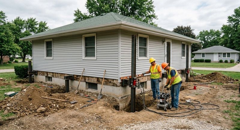House Leveling in Madison, CT
