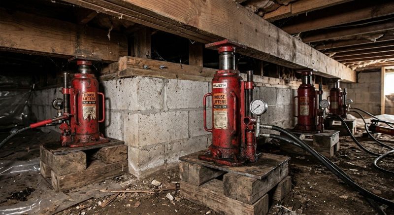 House Settling Repair in Branford, CT