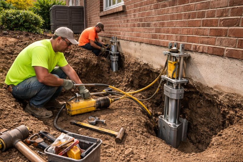 Settling Foundation Service in East Haddam, CT