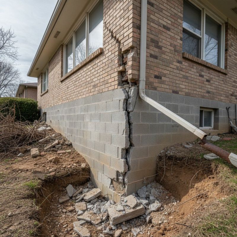 Settling Foundation Service in Easton, CT