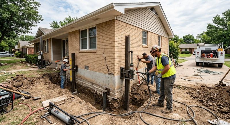 Settling Foundation Service in Hamden, CT