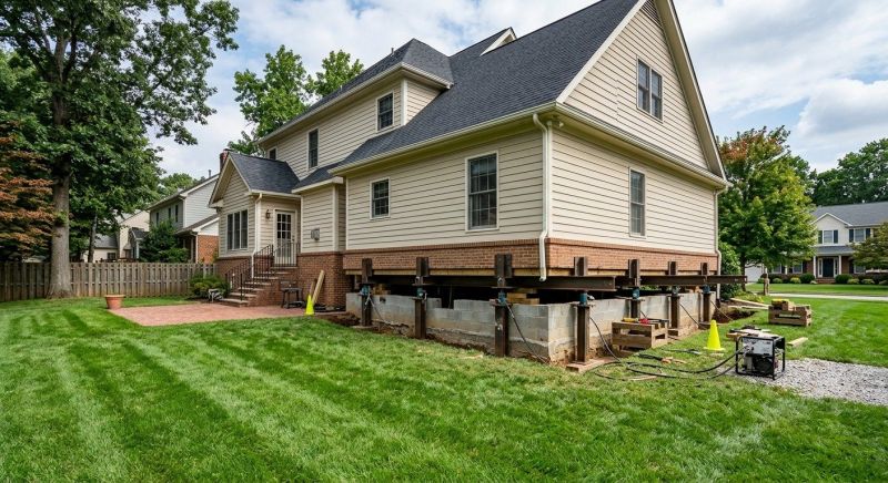 Settling Foundation Service in Shelton, CT