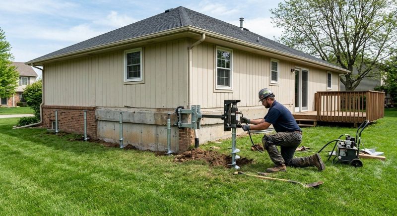 Settling Foundation Service in Wallingford, CT