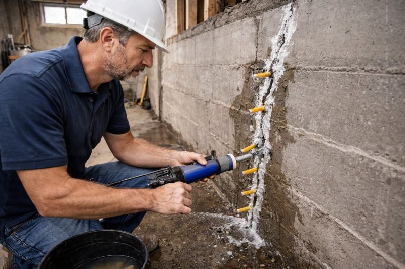 Structural Crack Repair in Branford, CT